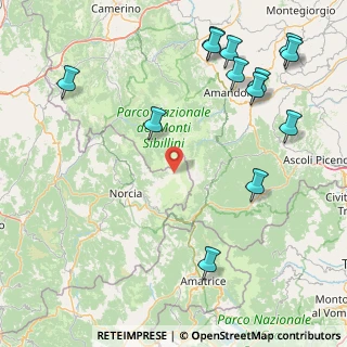 Mappa SP 477 km 10.400 Centro Il, 06046 Norcia PG, Italia (22.93846)