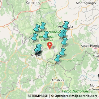 Mappa SP 477 km 10.400 Centro Il, 06046 Norcia PG, Italia (11.78353)