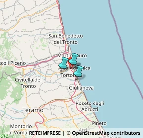Mappa Via Piermarini, 64011 Alba Adriatica TE, Italia (62.08615)