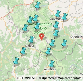 Mappa Via Libia, 06046 Norcia PG, Italia (16.45625)