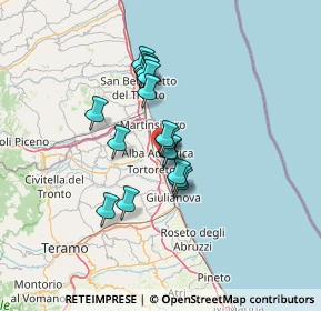 Mappa Viale G. Marconi, 64011 Alba Adriatica TE, Italia (10.10353)