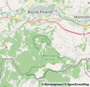 Mappa Viale Caduti della Resistenza, 63100 Ascoli Piceno AP, Italia (1.28889)