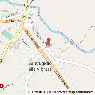 Mappa Corso Matteotti, 62, 64016 Sant'Egidio alla Vibrata, Teramo (Abruzzo)
