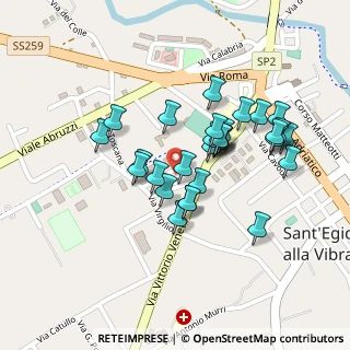Mappa Via Rousseau, 64016 Sant'Egidio alla Vibrata TE, Italia (0.17333)