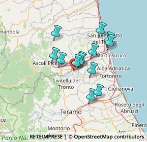 Mappa Via Rousseau, 64016 Sant'Egidio alla Vibrata TE, Italia (10.81615)