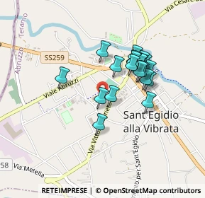 Mappa Via Rousseau, 64016 Sant'Egidio alla Vibrata TE, Italia (0.3665)