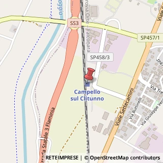 Mappa 06042 Campello Sul Clitunno PG, Italia, 06042 Campello sul Clitunno, Perugia (Umbria)