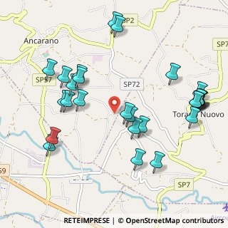 Mappa SP 57a, 64010 Torano Nuovo TE, Italia (1.21111)