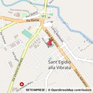 Mappa Via Piave, 22, 64016 Sant'Egidio alla Vibrata, Teramo (Abruzzo)