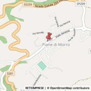 Mappa Viale Venezia, 6b, 63084 Folignano, Ascoli Piceno (Marche)