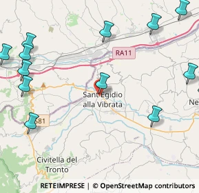 Mappa Via Po, 64016 Sant'Egidio alla Vibrata TE, Italia (6.50786)