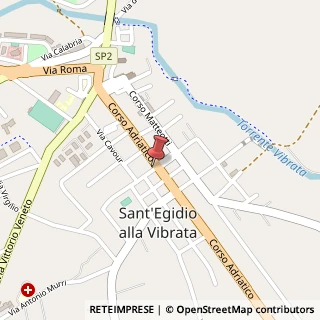 Mappa Via D. Alighieri, 10, 64016 Sant'Egidio alla Vibrata, Teramo (Abruzzo)