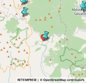 Mappa Via del Poggetto, 58037 Santa Fiora GR, Italia (6.65636)