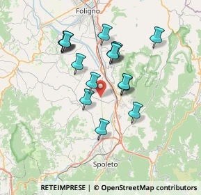 Mappa Località Beroide, 06049 Spoleto PG, Italia (6.58)