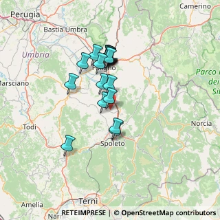 Mappa Località Beroide, 06049 Spoleto PG, Italia (11.83526)