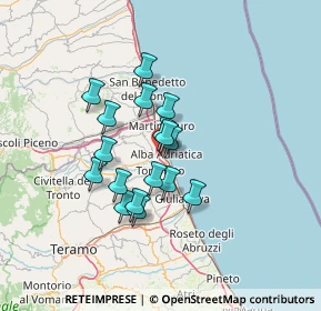 Mappa Via Marchianò, 64011 Alba Adriatica TE, Italia (10.59706)