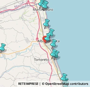 Mappa Via Delfico, 64011 Alba Adriatica TE, Italia (5.51533)