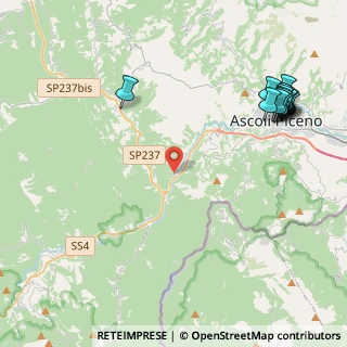 Mappa Via Salaria Superiore, 63100 Mozzano AP, Italia (5.83286)