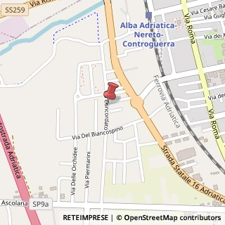 Mappa Via del Concordato,  33, 64011 Alba Adriatica, Teramo (Abruzzo)
