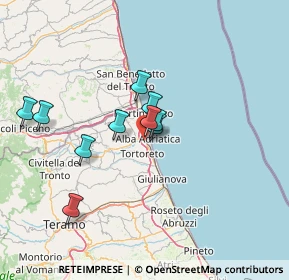 Mappa Via XXVIII Settembre, 64011 Alba Adriatica TE, Italia (26.018)