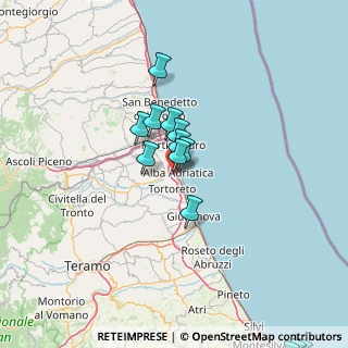Mappa Via XXVIII Settembre, 64011 Alba Adriatica TE, Italia (20.09)