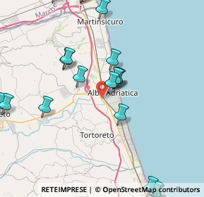 Mappa Via XXVIII Settembre, 64011 Alba Adriatica TE, Italia (5.13263)