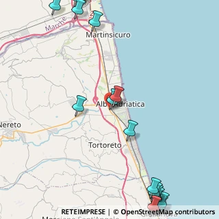 Mappa Via XXVIII Settembre, 64011 Alba Adriatica TE, Italia (6.95471)