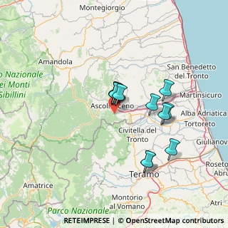Mappa Colle S. Marco, 63100 Colle AP, Italia (11.4075)