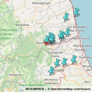 Mappa 63100 Colle AP, Italia (14.34143)