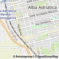 Karte Alba Adriatica