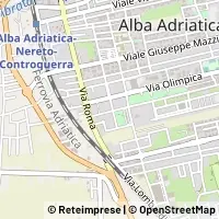 Hartă Alba Adriatica
