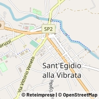 Map Sant'Egidio alla Vibrata