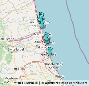 Mappa Via Verona, 64011 Alba Adriatica TE, Italia (9.92364)