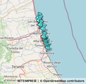 Mappa Via Verona, 64011 Alba Adriatica TE, Italia (8.75923)