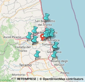 Mappa 64013 Corropoli TE, Italia (8.93357)