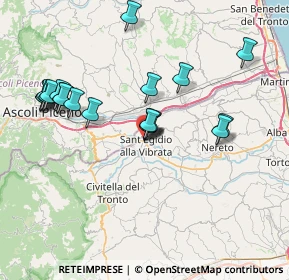Mappa Piazza Europa, 64016 Sant'Egidio alla Vibrata TE, Italia (7.923)