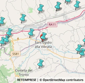 Mappa Piazza Europa, 64016 Sant'Egidio alla Vibrata TE, Italia (6.68316)