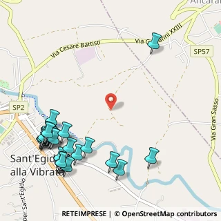 Mappa Via Collina, 64016 Sant'Egidio alla Vibrata TE, Italia (0.72857)