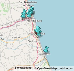 Mappa Via Legnano, 64011 Alba Adriatica TE, Italia (7.45929)