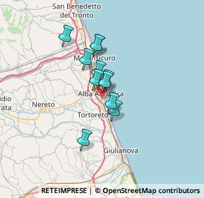 Mappa Via Legnano, 64011 Alba Adriatica TE, Italia (4.66)