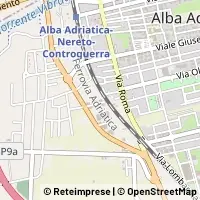 Peta Alba Adriatica