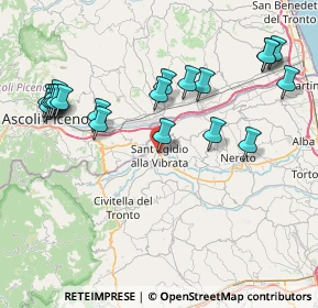 Mappa Via P. Ovidio Nasone, 64016 Sant'Egidio alla Vibrata TE, Italia (9.314)