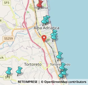 Mappa Via Adriatica, 64011 Alba Adriatica TE, Italia (2.64818)