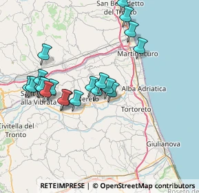 Mappa Via Montagnola, 64013 Corropoli TE, Italia (7.531)