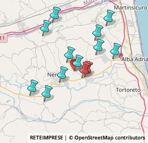 Mappa Via Montagnola, 64013 Corropoli TE, Italia (3.43231)