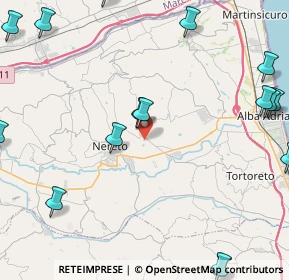 Mappa Via Montagnola, 64013 Corropoli TE, Italia (7.0265)