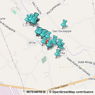 Mappa Via Montagnola, 64013 Corropoli TE, Italia (0.41034)