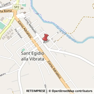 Mappa Via Guglielmo Marconi, 47, 64016 Sant'Egidio alla Vibrata, Teramo (Abruzzo)