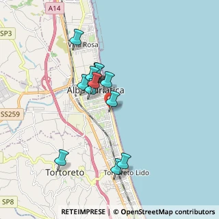 Mappa Via Marconi, 64011 Alba Adriatica TE, Italia (1.58923)