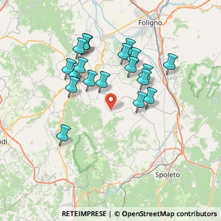 Mappa SP453, 06030 Giano Dell'umbria PG, Italia (7.43421)
